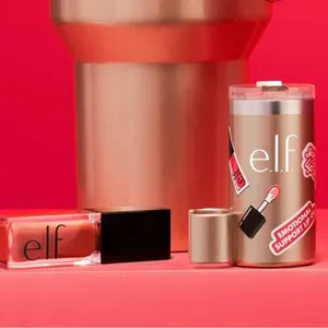 Stanley x e.l.f. Tumbler Lip Oil Holder - Honey Talks New!‎ thumbnail 7
