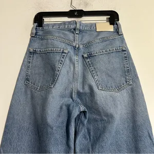 Citizens of Humanity Ayla Baggy Wide Leg High Rise Jeans in Chaya Size 25 thumbnail 9