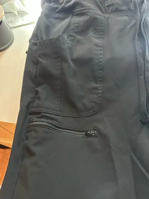 Black scrub pants Size M thumbnail 3