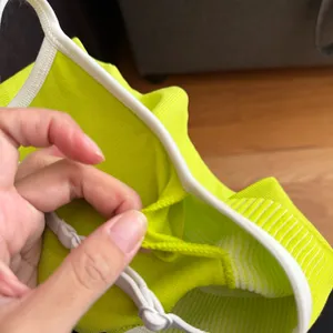 OFFLINE Aerie NWT Seamless Corset Sports Bra Lime Slush S Active Gym Yoga Pads thumbnail 9