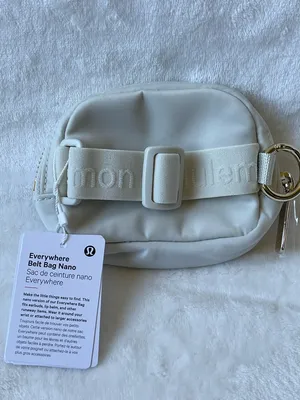 Lululemon Everywhere Belt Bag Nano- Bone/Gold Minimalist New with tags thumbnail 4
