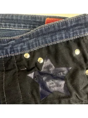 Women's Adriano Goldschmied The Angelina Petite Boot Cut Denim Jeans Size 32R thumbnail 12