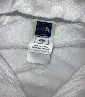 White Fuzzy Quarter Zip thumbnail 3