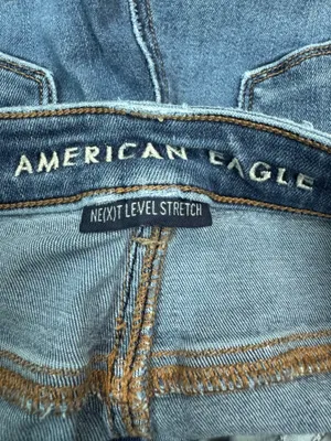 American Eagle Next Level Stretch Super Hi-Rise Jegging Jeans Size 4 Long thumbnail 7