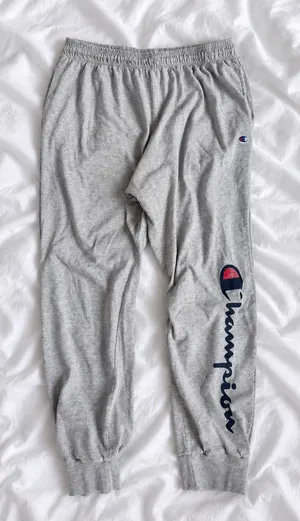 Champion Gray Logo Jogger Sweatpants – Size XL thumbnail 1