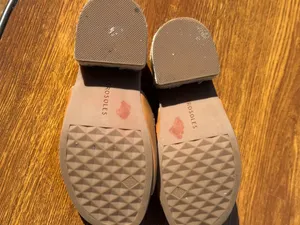 Aerosoles Brown Leather Slide Sandals Block Heel Espadrille 5.5 thumbnail 7