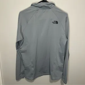 Women’s The North‎ Face Size Large Grey 1/4 Zip Lightweight Sweatshirt thumbnail 5
