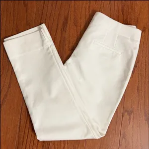 Chico’s white Ankle pants size 00 /Medium. ** refer to measurements for size. Gently warn & excellent condition. Priced to sell. Real pockets in back, still sewn in. Measurements approximately 15” waste x 36” long x 9” rise. Non-smoking home. Priced to sell at as is condition. Don’t like my price make reasonable offer! thumbnail 1