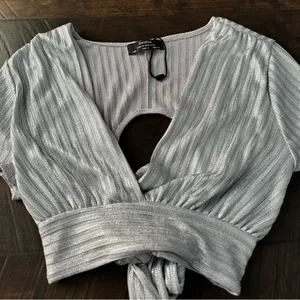 (3/$40 Item) Bershka Sparkly Top thumbnail 5