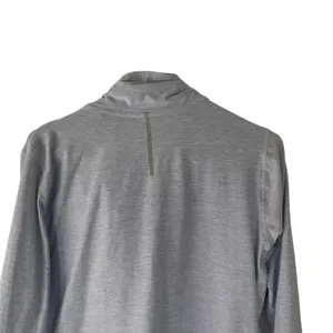 New Balance Size M‎ Half Zip Funnel Neck Long Sleeve Light Blue Pullover Sweater thumbnail 6