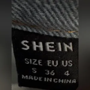 SHEIN | EUC Light Blue High-Waist Distressed Denim Shorts (size S) thumbnail 8
