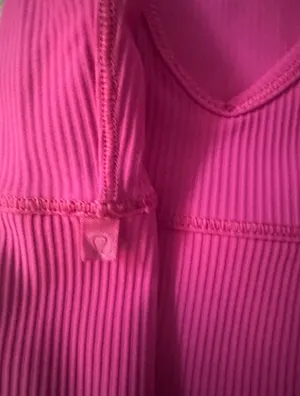 Lululemon estimated size 2 Pivot Tank Pink thumbnail 3