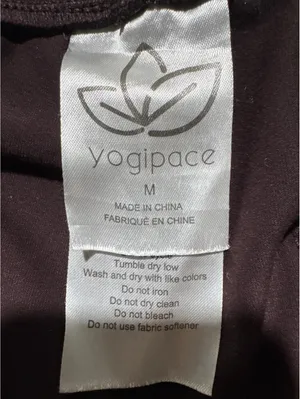 Yogipace Medium Plum Stretch Pants - Comfort Meets Style! thumbnail 6