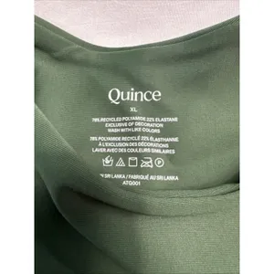 Quince High-Leg Bikini Bottoms Women’s XL NWT Green thumbnail 4