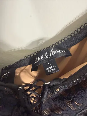 For Love and Lemons Violetta Black Lace Mini Dress Large thumbnail 6