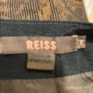 Reiss Brown Metallic‎ Pencil Skirt size 6 thumbnail 5