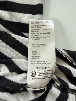 Maeve by Anthropologie Striped Tee size Large thumbnail 7