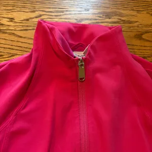 Athleta Triumph Jacket  Full Zip Pink thumbnail 3