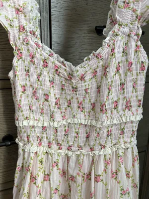 Floral dress Pink Size XS thumbnail 2