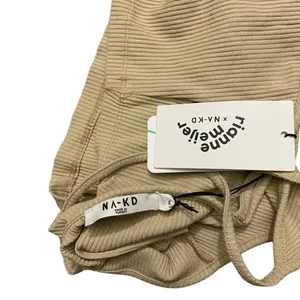 NA-kd Chic Beige Ribbed Crop Top thumbnail 5