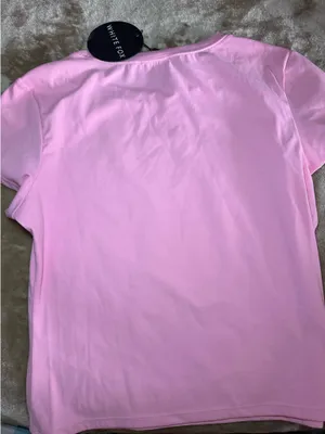 White Fox Pink Baby Tee thumbnail 3