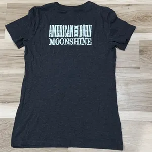 American Moonshiner Bootlegger Short Sleeve Tee Shirt Women’s Large thumbnail 2
