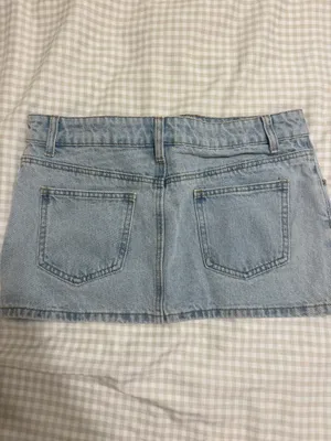 Edikted Mini Skirt Denim thumbnail 2