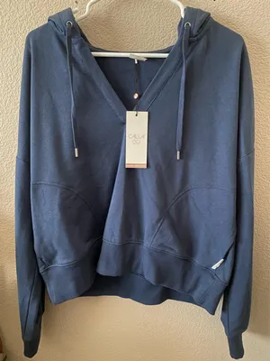 Calia by Carrie Split Neck Hoodie thumbnail 1