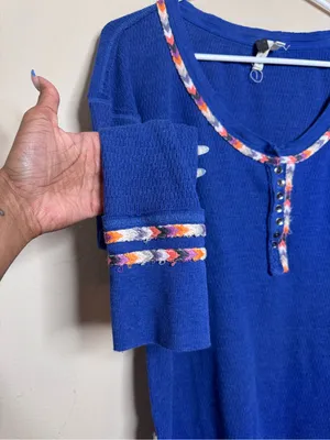 We The Free Thermal Long Sleeve Henley thumbnail 5