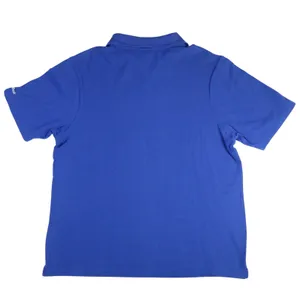 Reebok New York Giants Polo Shirt Blue NFL Team Apparel Medium‎ Pique Cotton thumbnail 4
