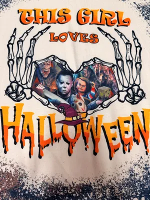 SheIn This Girl Loves Halloween LS shirt thumbnail 2
