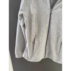 Columbia Benton Springs Fleece Jacket Womens Small Light Gray Full Zip Outdoor thumbnail 3