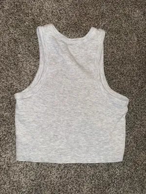 Garage Malibu Beach Ribbed Cropped Tank Top thumbnail 3