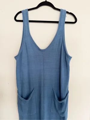 Free People Beach Blue Everson Sweater Jumper Size Small thumbnail 3