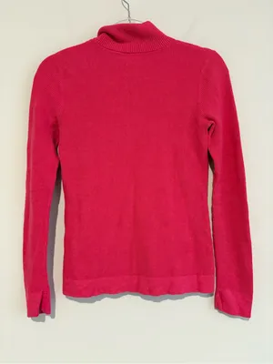 Lilly Pulitzer Women's 1/4 Zip Pullover sweater pink Size Small thumbnail 2