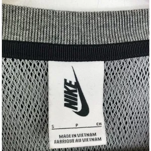 Nike Dress Women SMALL‎ Gray Lab Essential Tech Fleece Tunic Short Sleeve Thick thumbnail 6