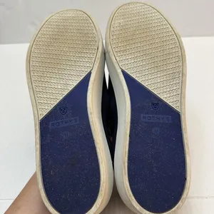 Rothys The City Slip On Shoes Womens Size 11 Navy Blue Knit Eco‎ Friendly Casual thumbnail 9