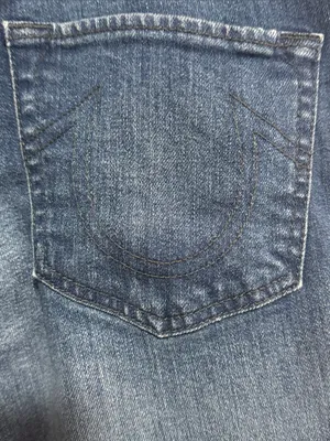 True Religion Becca MidRise Midnight Blue Bootcut Jeans thumbnail 6
