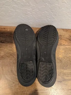 CROCS Patent Cap Toe Slip-On Flats Ballet Shoes black Size 9 Women’s thumbnail 6