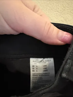 American Eagle Outfitters Black Skinny Jeans thumbnail 4