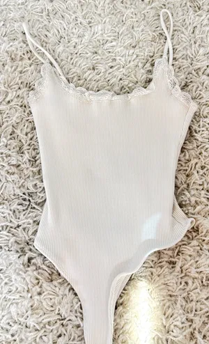 Windsor White Bodysuit Lace thumbnail 1