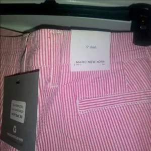 NWT Marc New York red striped 5 inch shorts thumbnail 5