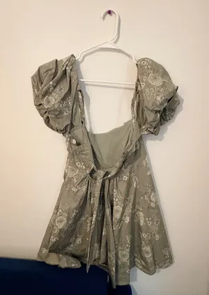 Altar'd State Puff Sleeve Mini Dress thumbnail 2