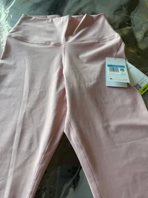 Women's Nike Dri-FIT High-Rise 7/8 Leggings, Size M, Pink, NWT thumbnail 2