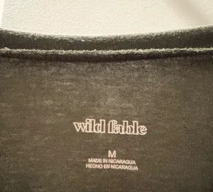 Wild Fable Crop Top Green thumbnail 3