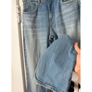 Zara Women Light Wash High Rise Straight Leg Denim Jeans Size 4 thumbnail 7