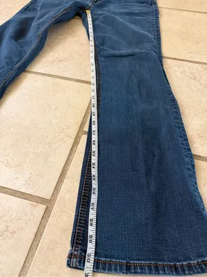 Seven7 Bootcut Stretch Jeans Women’s Size 12 Medium Wash EUC thumbnail 5