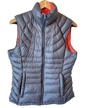 Bernardo Gray Goose Down Vest thumbnail 1