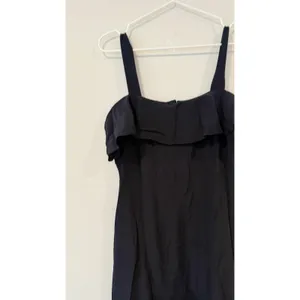 J. Crew Ruffle Midi 100% Silk Dress Size 6 2702 thumbnail 5