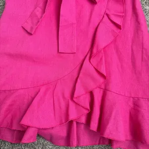 Showpo. Women's Pink‎ Ruffle Mini dress with Balloon Puff Sleeves size 2 thumbnail 2